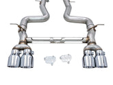 AWE Track Edition Catback Exhaust for BMW F8X M3/M4 - Chrome Silver - out of package